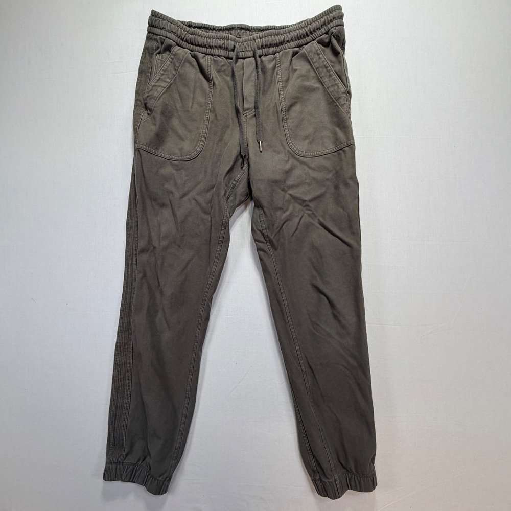 Athleta Farallon Jogger Pants Olive Green Size 6 Elastic Waist Drawstring - Picture 2 of 8